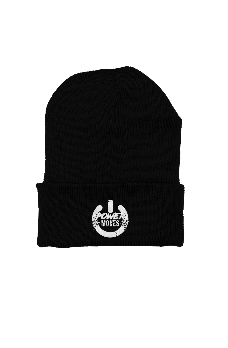 Power Button Beanie (Black)