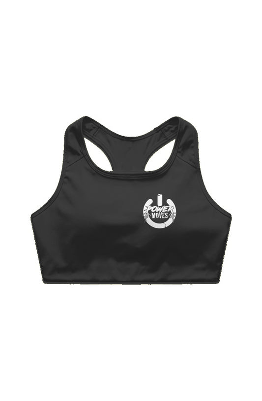 Power Button Sports Bra