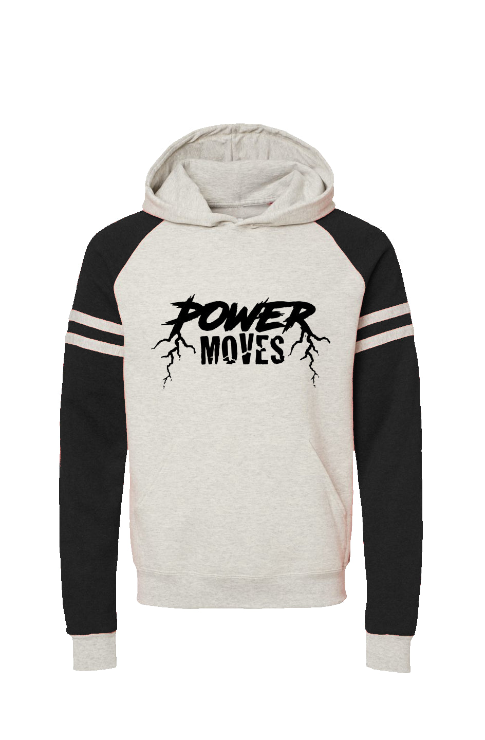 Power Moves Varsity Hoodie (Black)