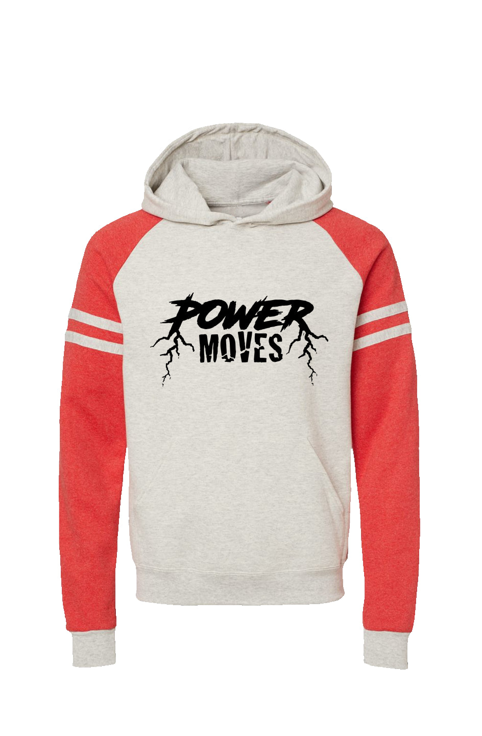 Power Moves Varsity Hoodie (Red)