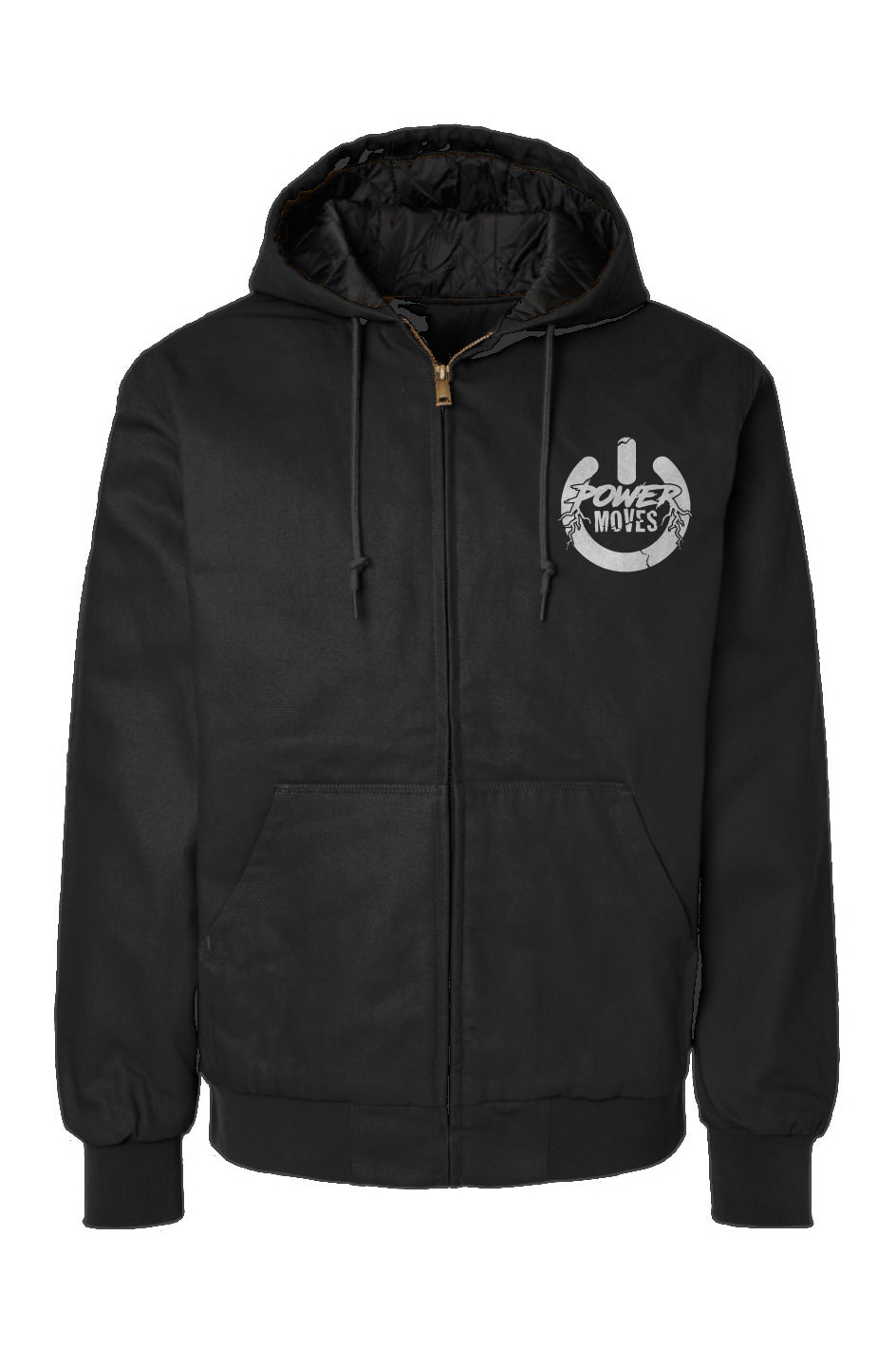 Power Button Work Jacket (Black)