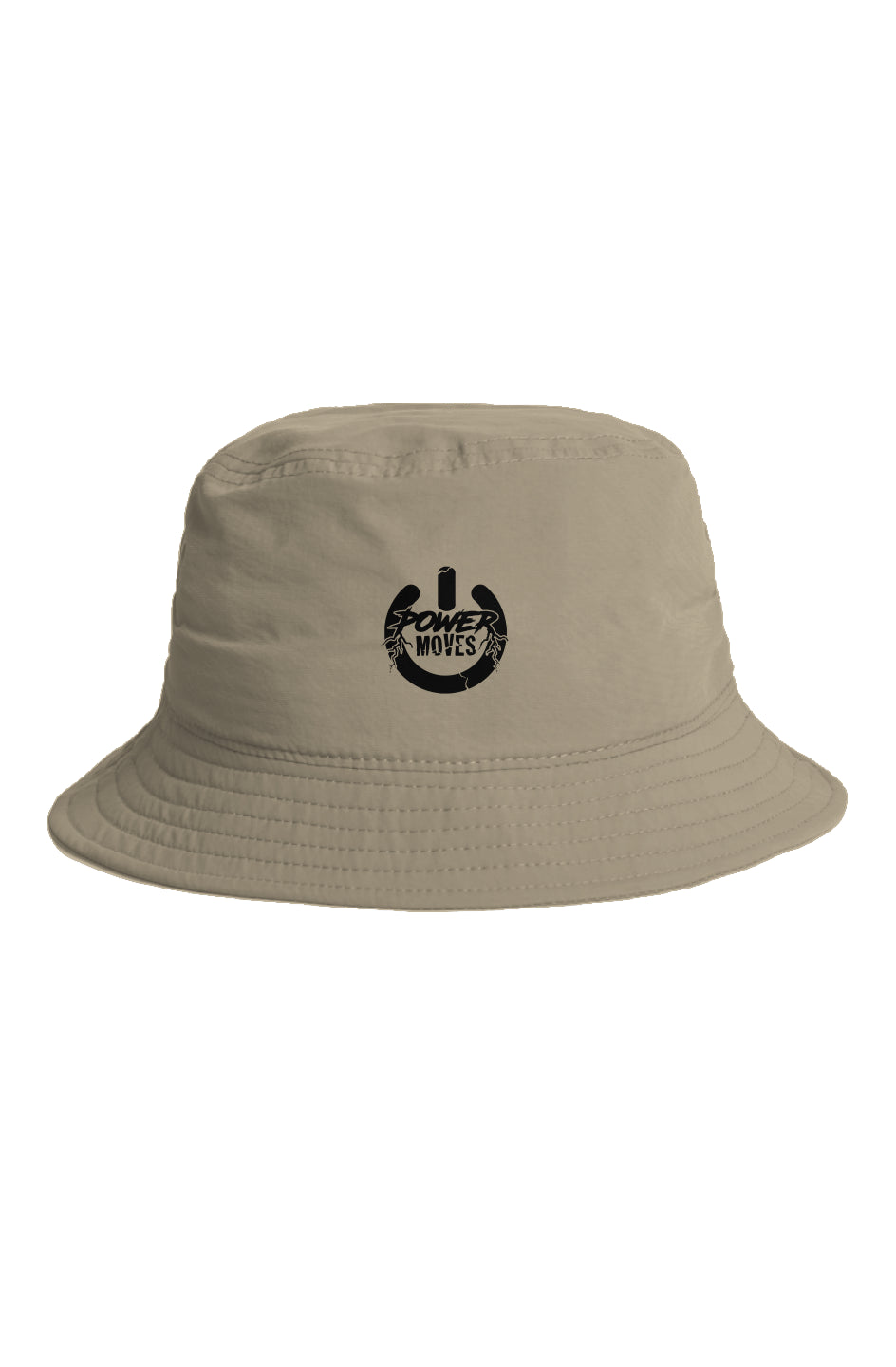 Power Button Bucket Hat (Light Blue)