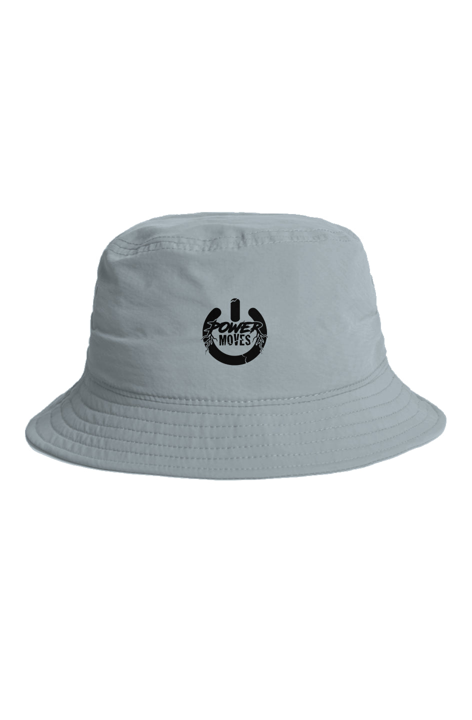 Power Button Bucket Hat (Blue Powder)