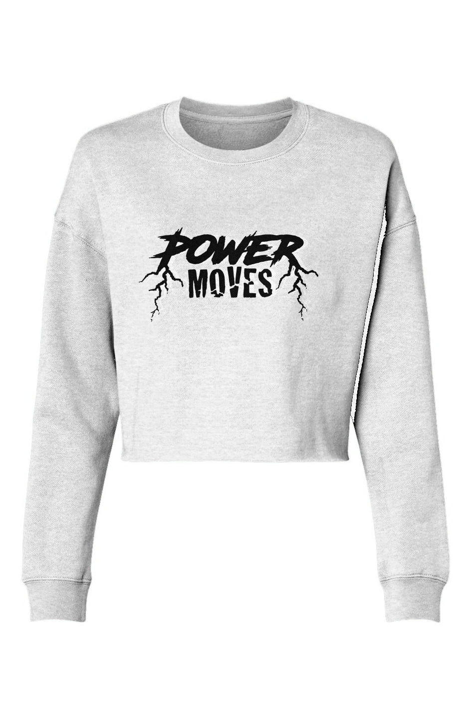 Power Cropped Sweater (Grey)