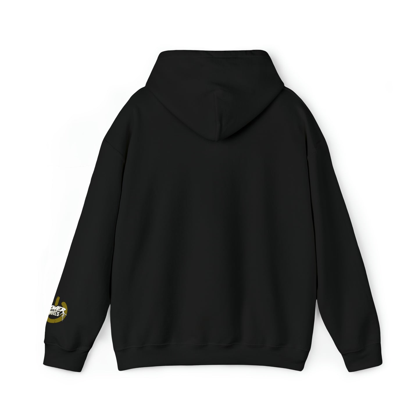 Black And Gold Power Moves Hoodie