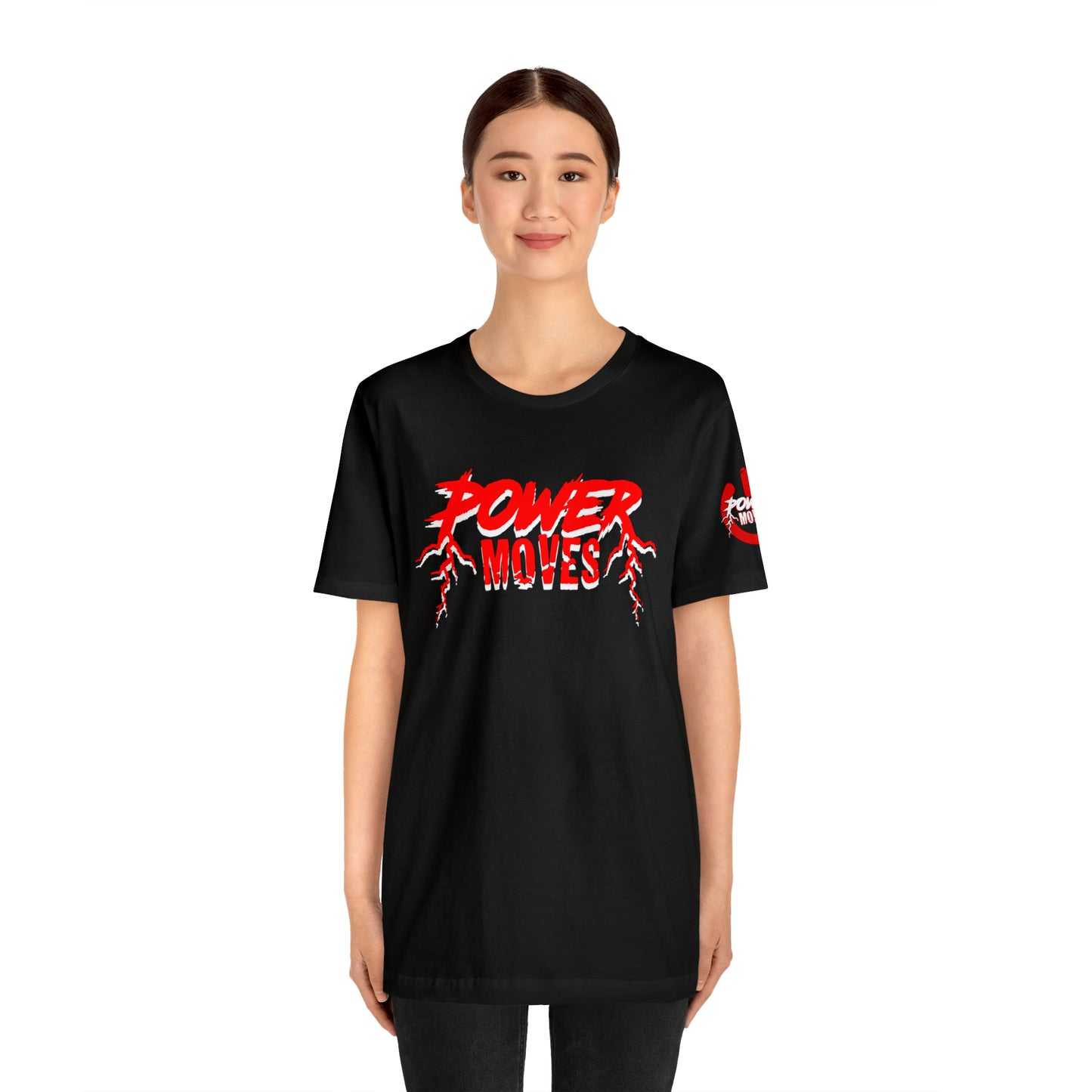 Black & Red Power Moves Tee