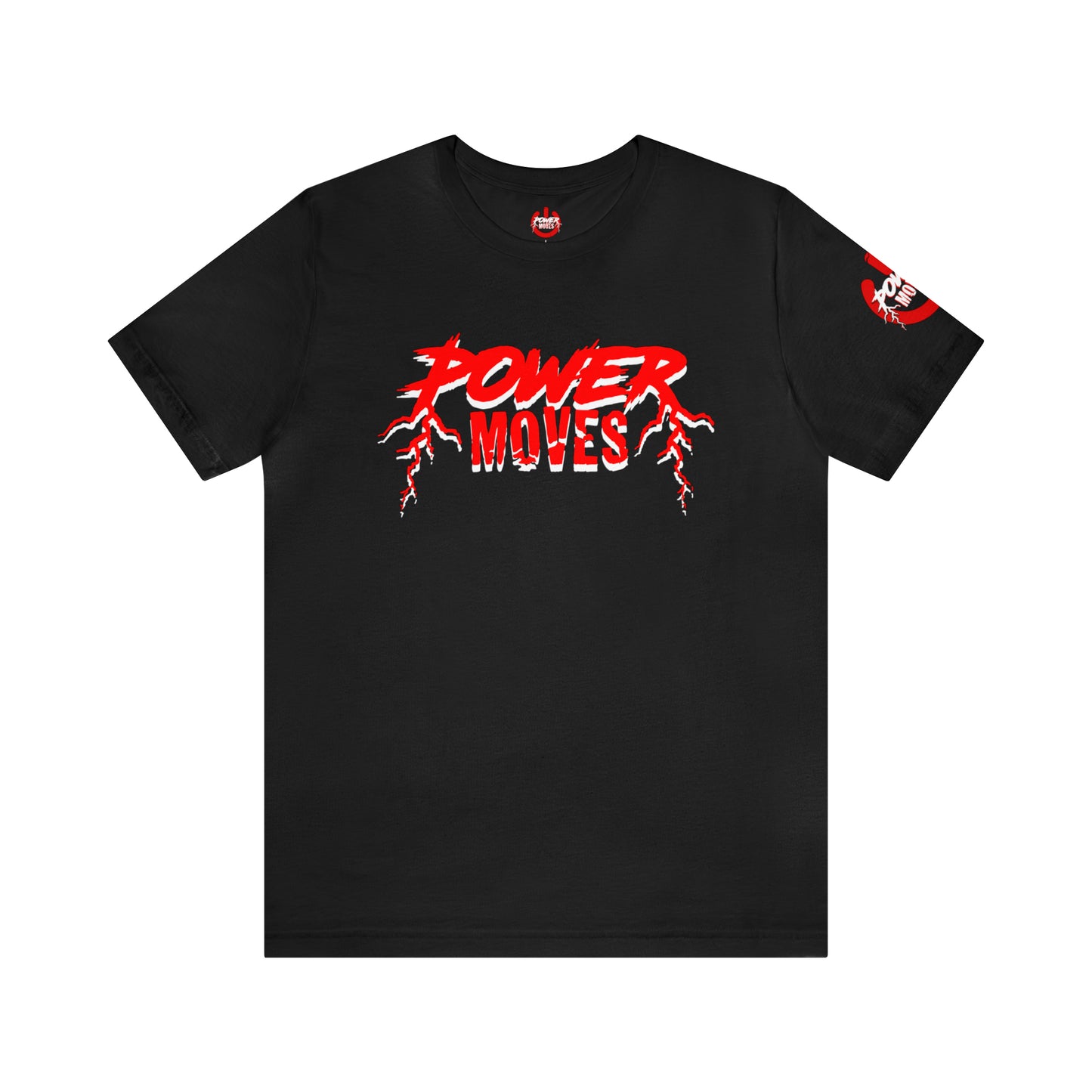 Black & Red Power Moves Tee