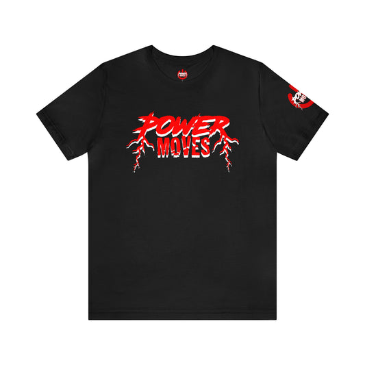 Black & Red Power Moves Tee