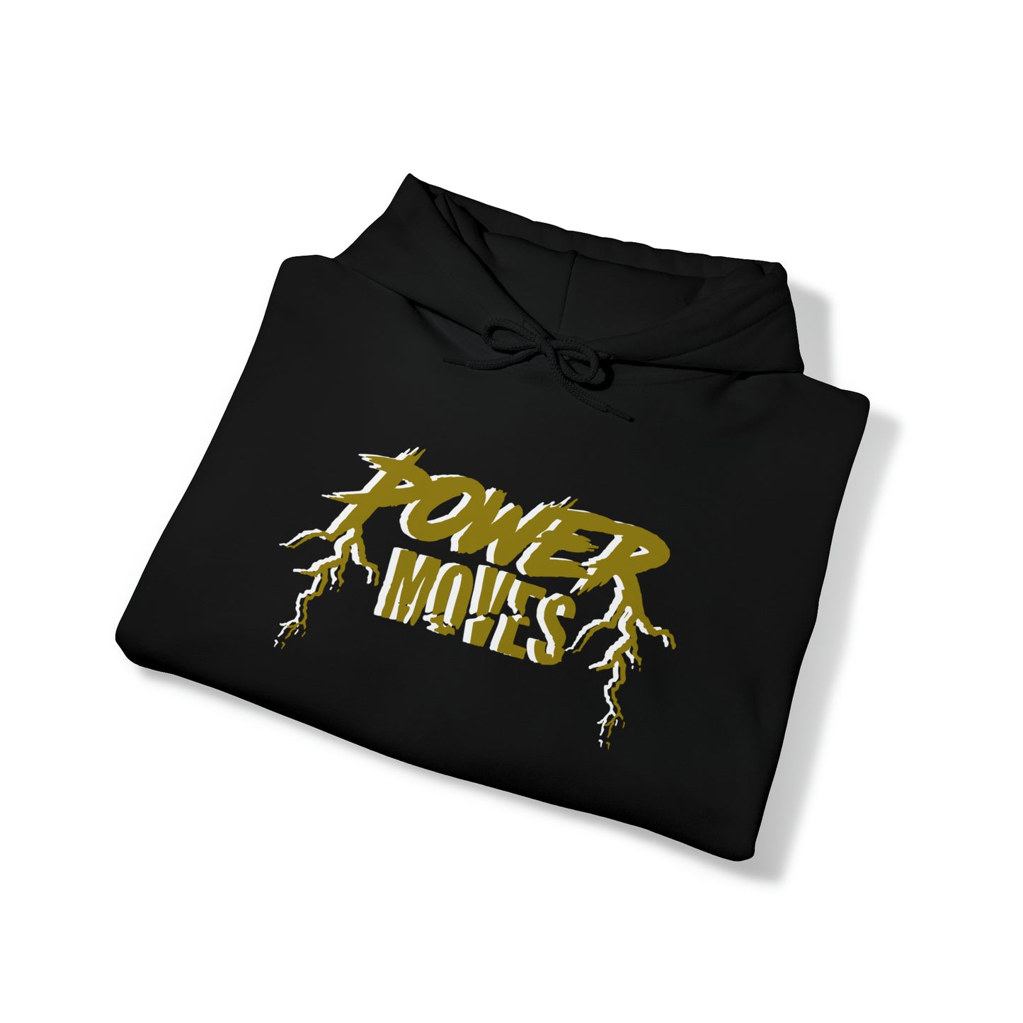 Black And Gold Power Moves Hoodie