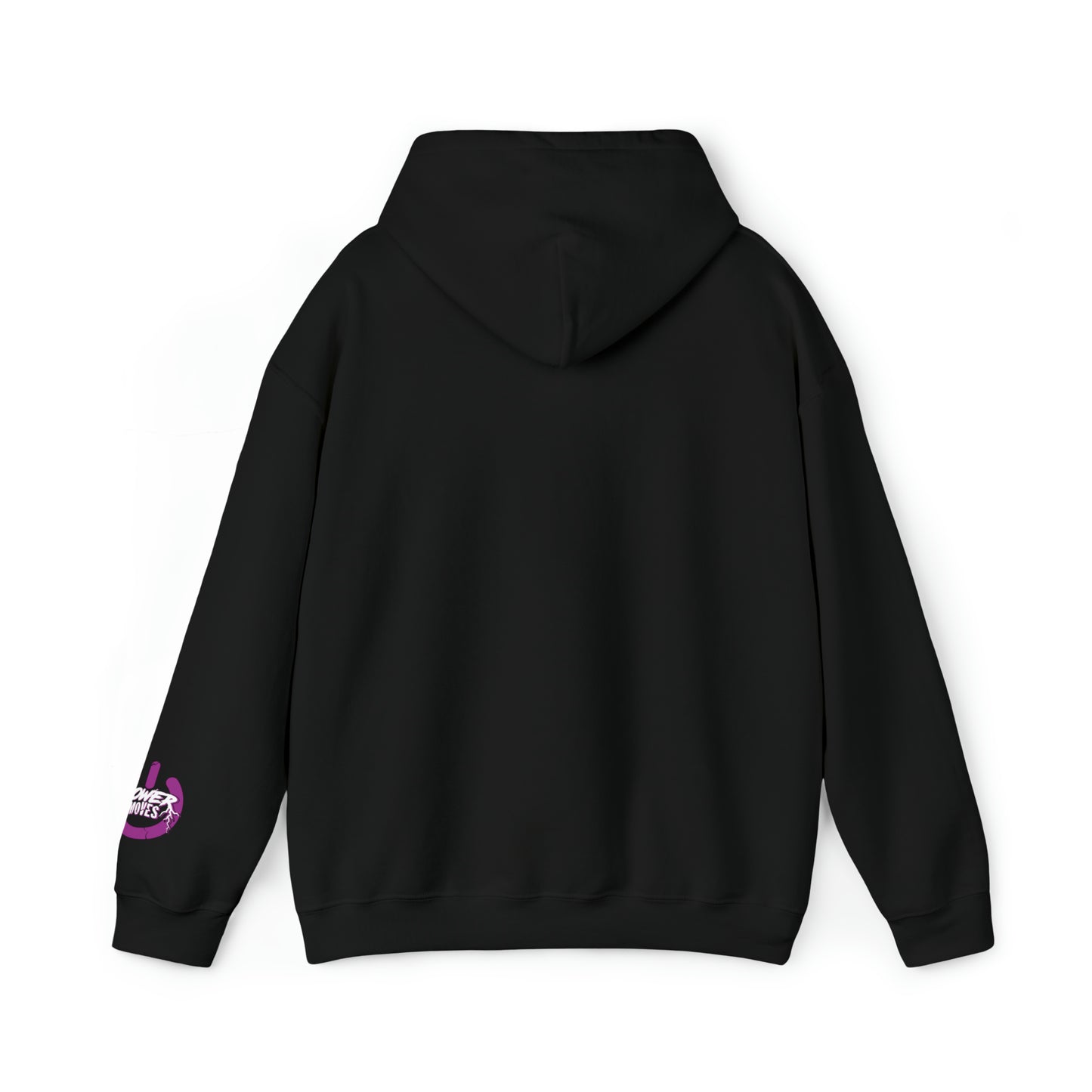 Purple & Black Power Moves Hoodie