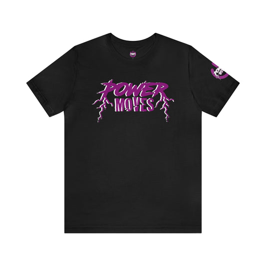 Black & Purple Power Moves Tee